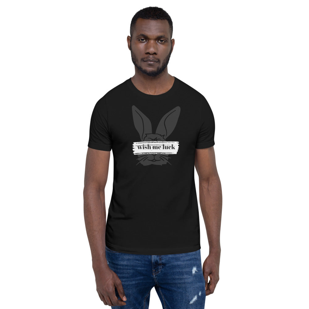 Polyibic Bon Goutte wish me luck  t-shirt