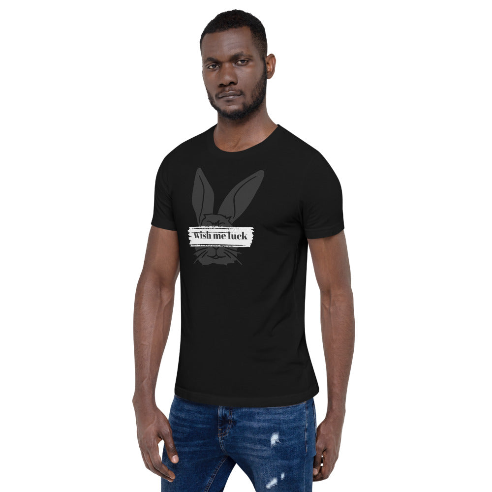 Polyibic Bon Goutte wish me luck  t-shirt