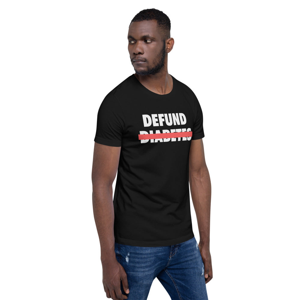 Polyibic  Defund Diabetes Short-sleeve  t-shirt