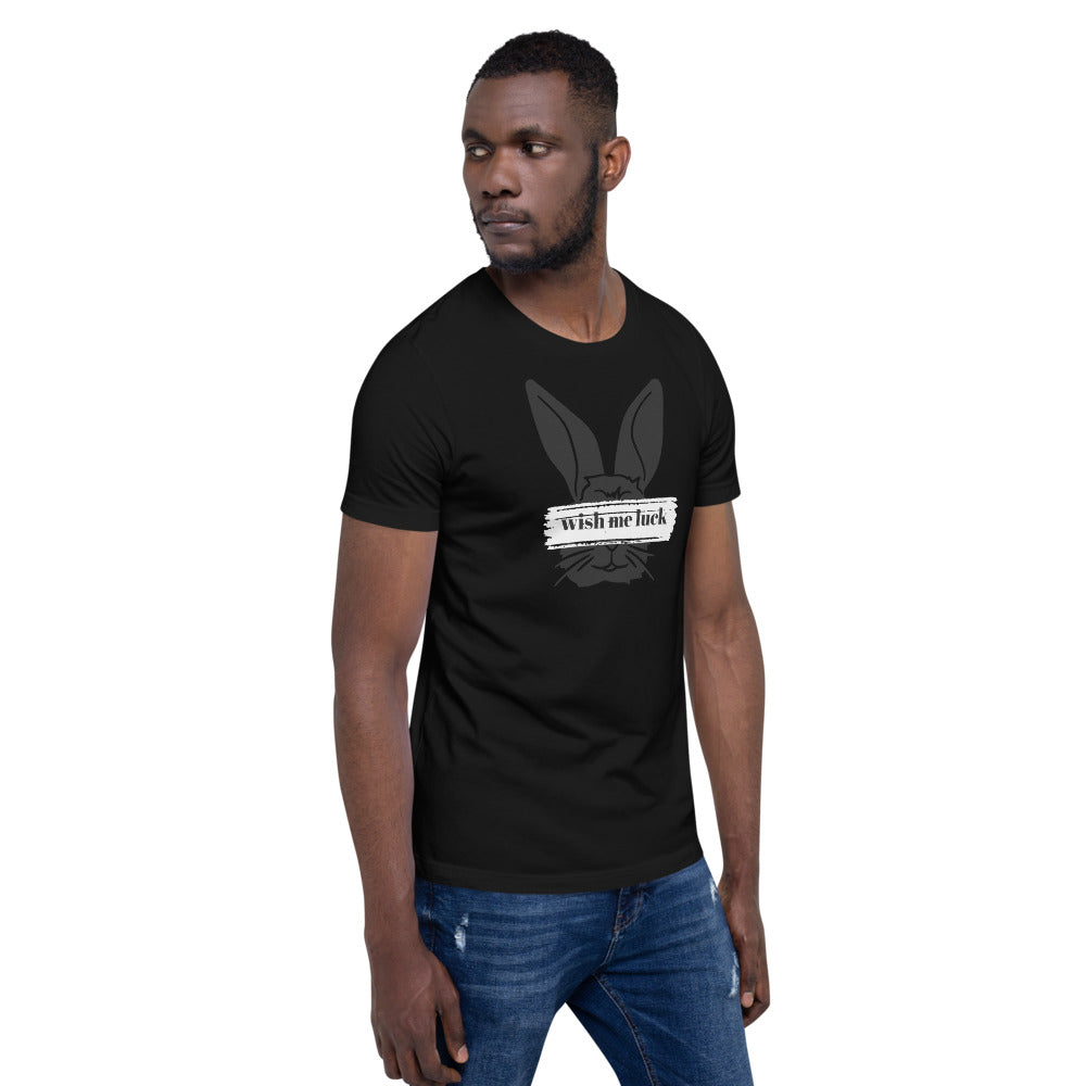 Polyibic Bon Goutte wish me luck  t-shirt