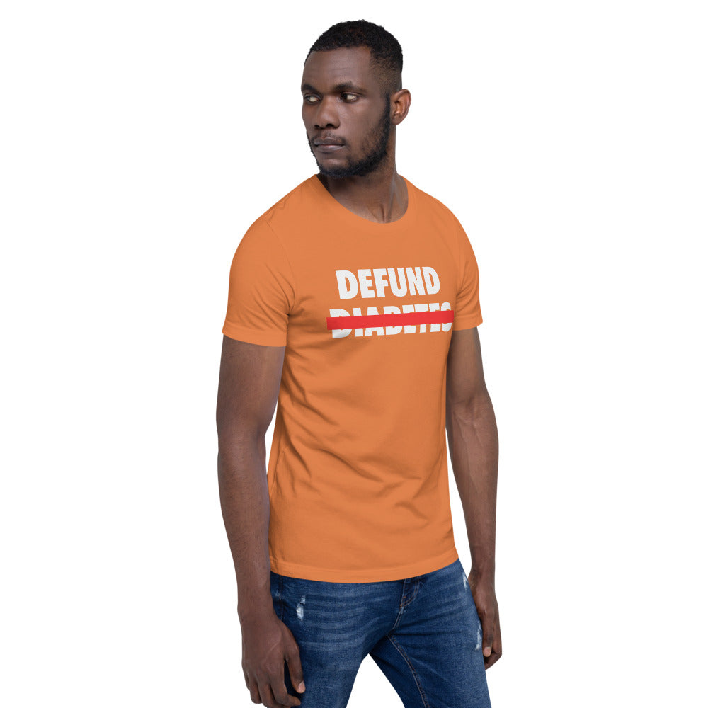 Polyibic  Defund Diabetes Short-sleeve  t-shirt