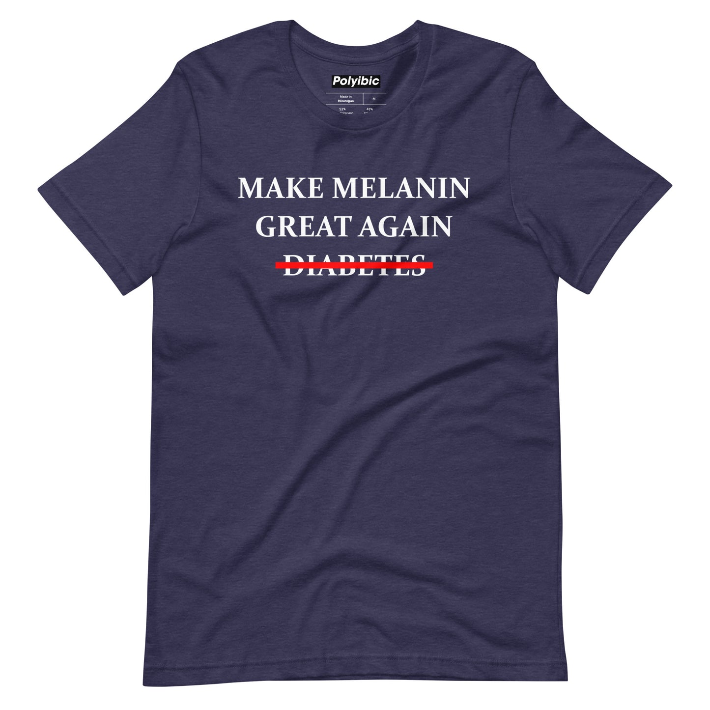 Polyibic Make Melanin Great Again  t-shirt