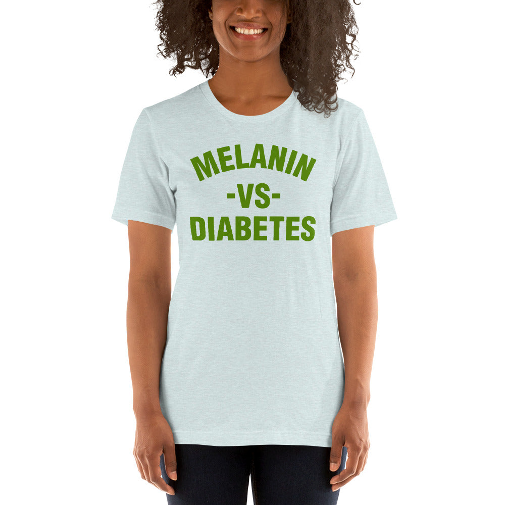 Polyibic Melanin vs Diabetes Short  t-shirt