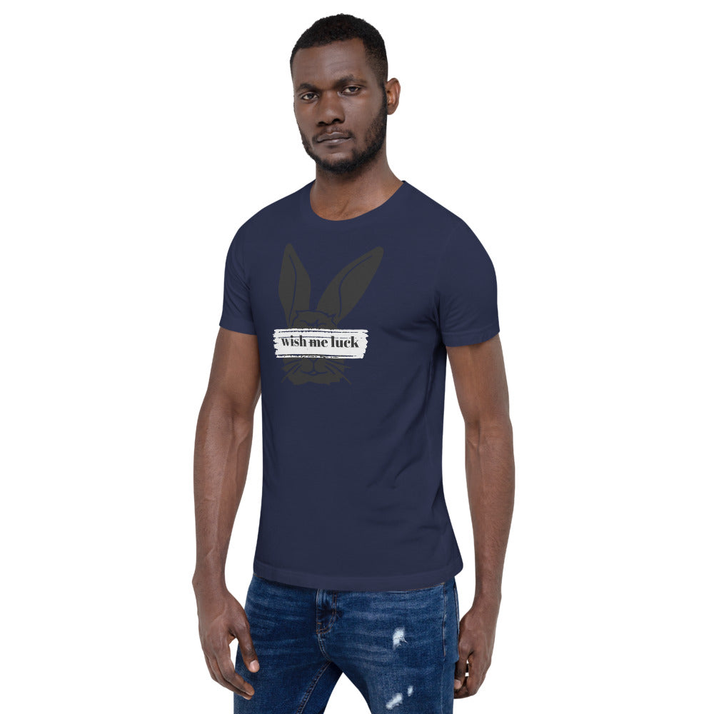 Polyibic Bon Goutte wish me luck  t-shirt