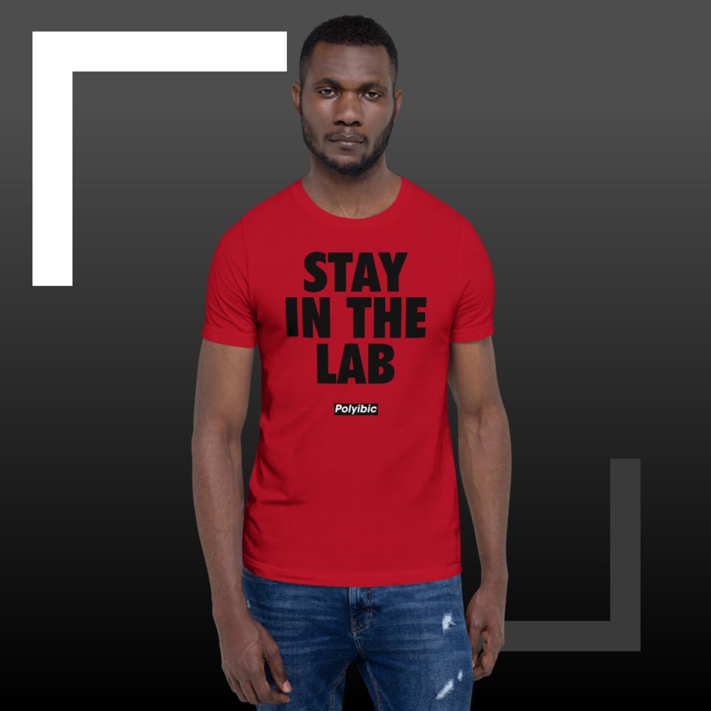 Polyibic Stay In The Lab Unisex t-shirt