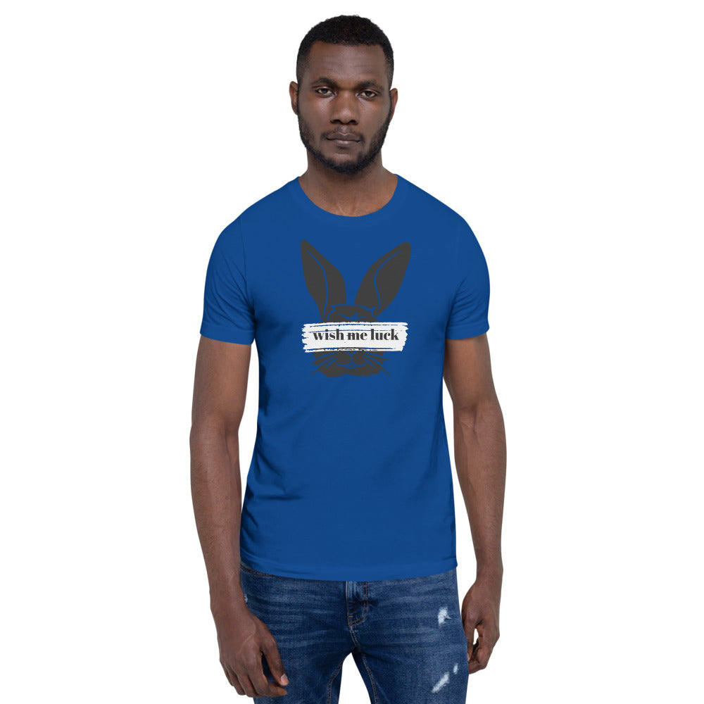 Polyibic Bon Goutte wish me luck  t-shirt