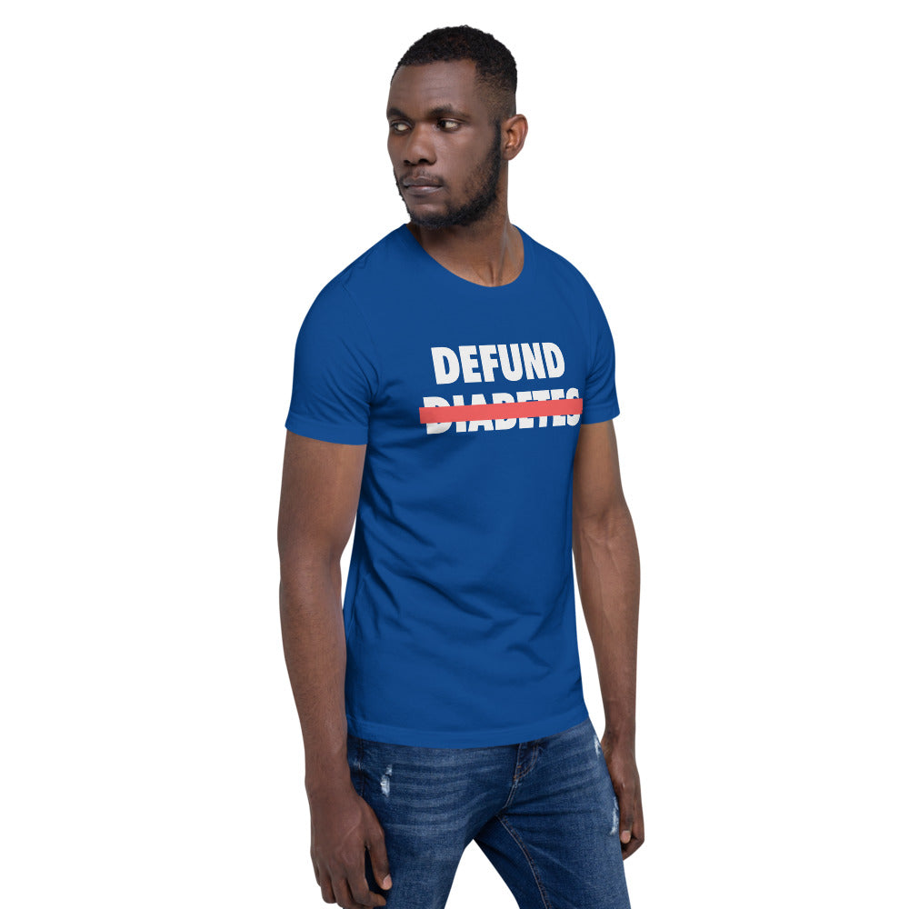 Polyibic  Defund Diabetes Short-sleeve  t-shirt