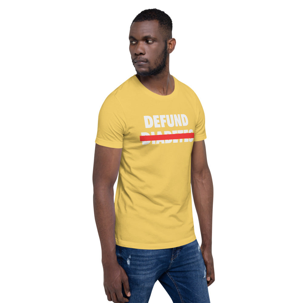 Polyibic  Defund Diabetes Short-sleeve  t-shirt