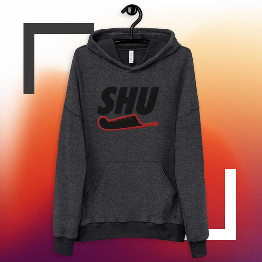 SHU  sueded fleece hoodie