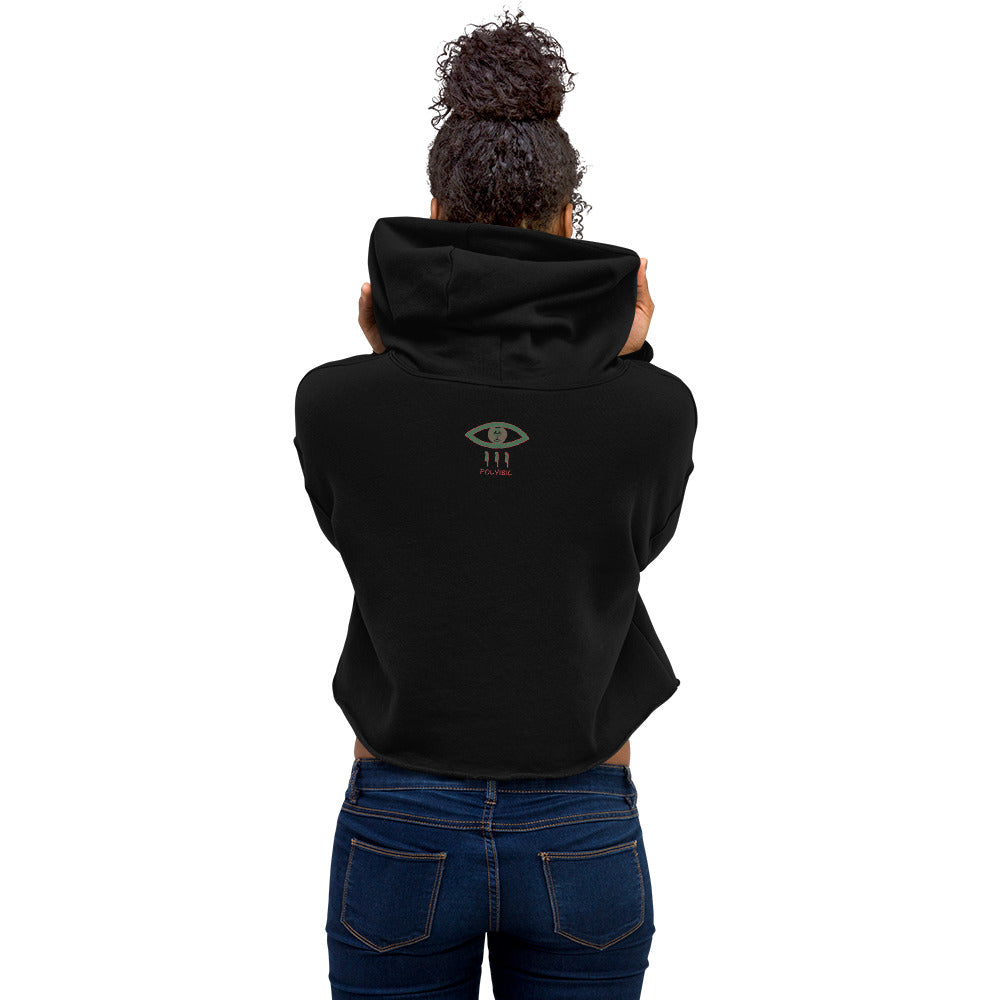 Polyibic Crop Hoodie