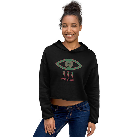 Polyibic Crop Hoodie